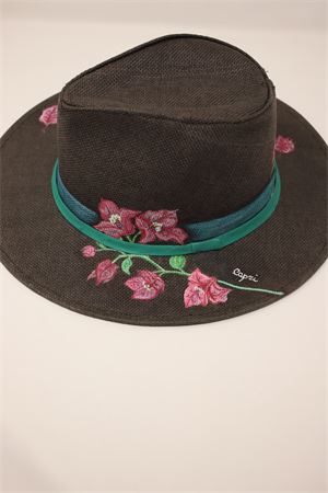 Panama style hat with boats Grakko Fashion | PANAMABOUGANVILLEAMARRONE